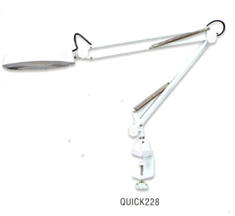 QUICK 228 : MAGNIFYING LAMP (FLUORESCENT/LED) : โคมไฟแว่นขยาย