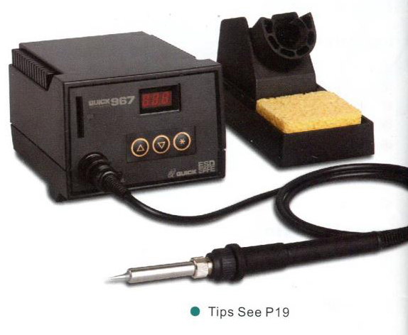 QUICK 967 : SOLDERING STATION : หัวแร้ง