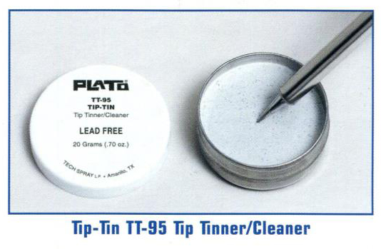 PLATO TT-95 : TIP TIN : ทำความสะอาดหัวแร้ง