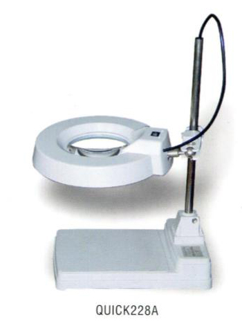 QUICK 228A : MAGNIFYING LAMP (FLUORESCENT/LED) : โคมไฟแว่นขยาย