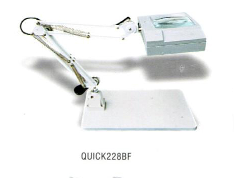 QUICK 228BF : MAGNIFYING LAMP (FLUORESCENT/LED) : โคมไฟแว่นขยาย