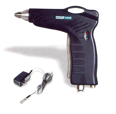 QUICK 445S : HIGH-FREQUENCY IONIZING AIR GUN : ปืนเป่าลมลดไฟฟ้าสถิตย์