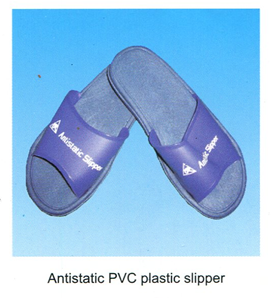 WILLDONE ANTISTATIC PVC PLASTIC SLIPPER : รองเท้าป้องกันไฟฟ้าสถิตย์