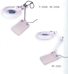 SLD F-500B / BF-500B / F-500C / BF-500C : TABLE MAGNIFYING LAMP : โคมไฟแว่นขยาย