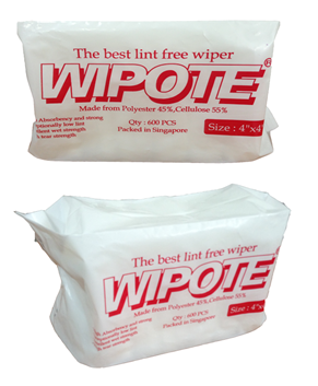 WIPOTE : PAPER WIPES : กระดาษเช็ดแผงวงจร