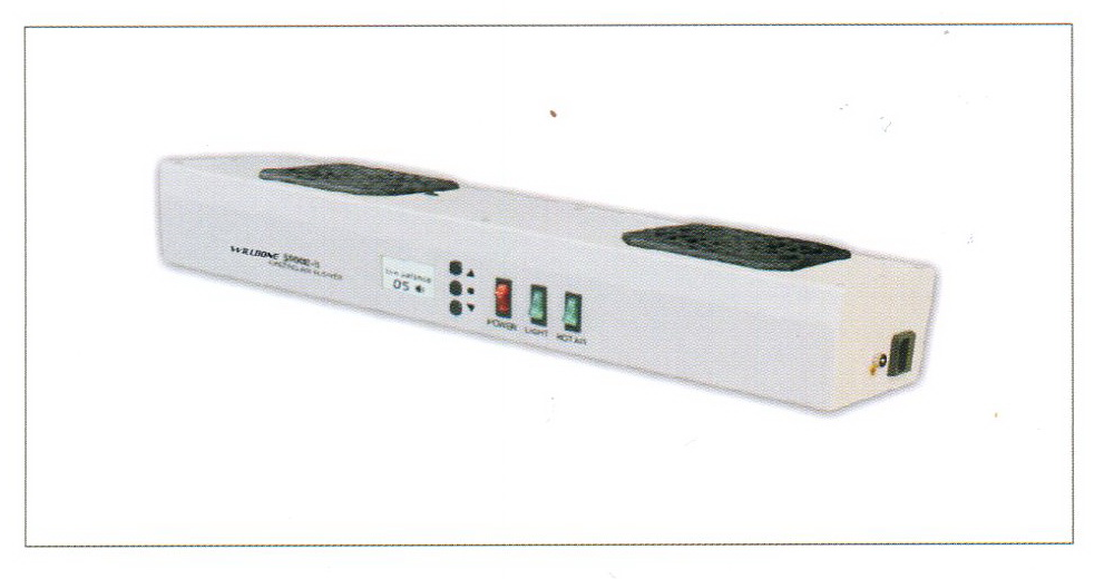 DR.SCHNEIDER PC DC-5800 : IONIZED AIR BLOWER : เครื่องไล่ไฟฟ้าสถิตย์