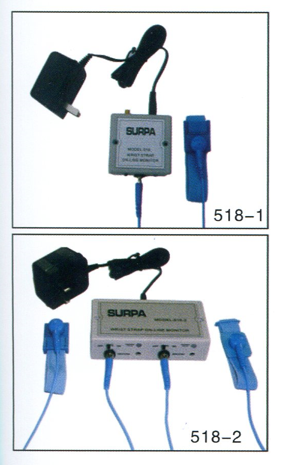 Supra 518 : wrist strap tester : เครื่องทดสอบสายรัดข้อมือป้องกันไฟฟ้าสถิตย์