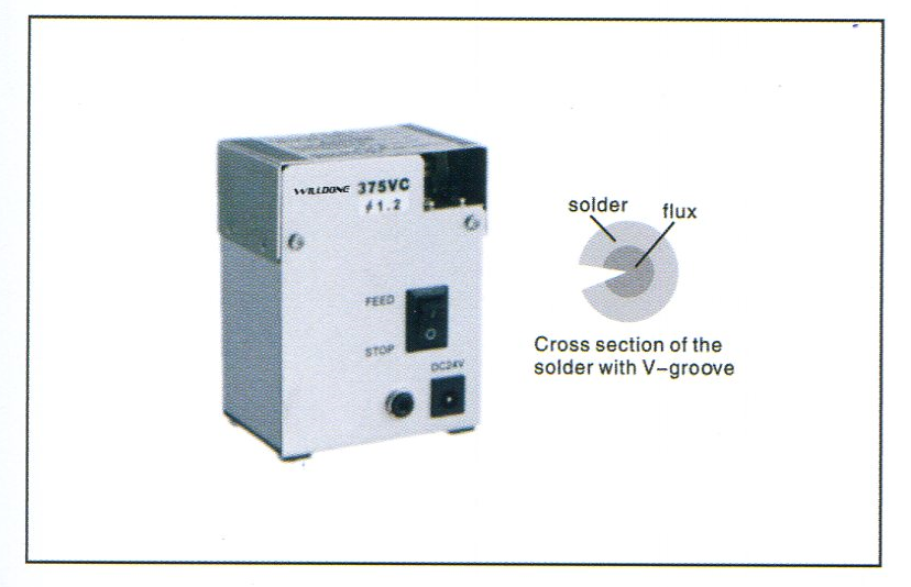 Willdone 375 : solder feeding machine : เครื่องป้อนตะกั่ว