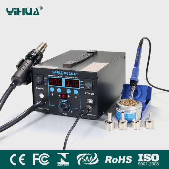 YIHUA 862DA+ : Rework Station : เครื่องเป่าลมร้อน