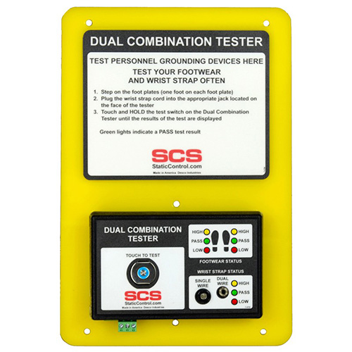 SCS 770758 : Dual Combination Tester and Dual Foot Plate