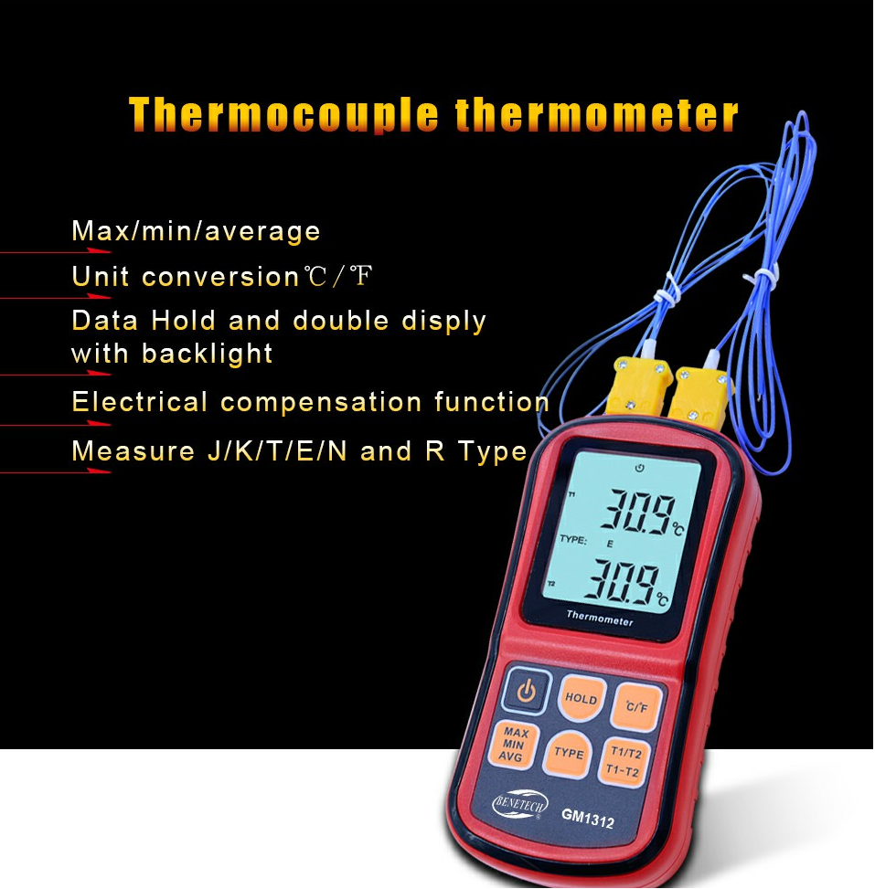 BENETECH GM1312 : Thermometer : เครื่องวัดอุณหภูมิ